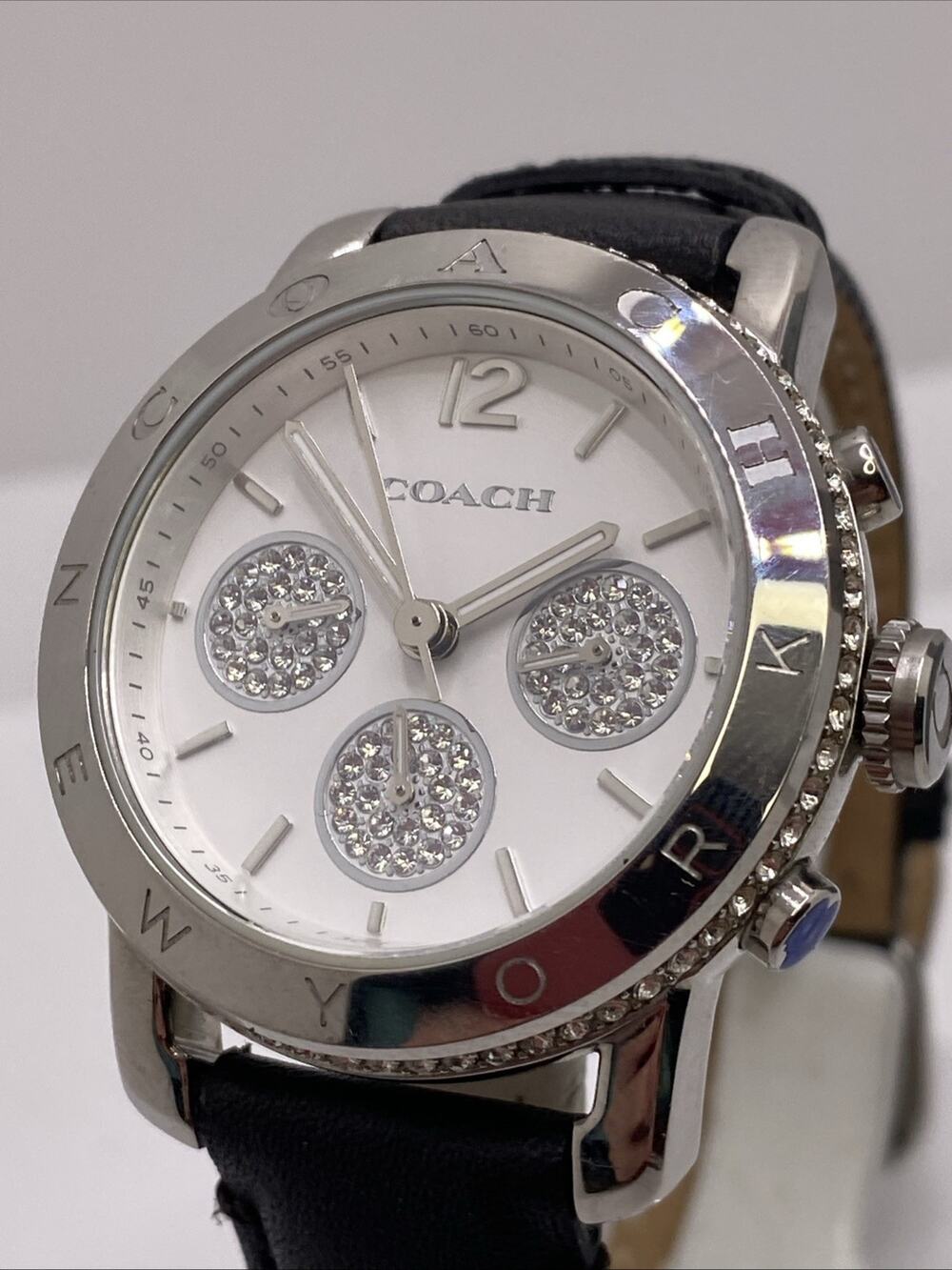 Coach Legacy Womens Quartz Watch Works New Battery